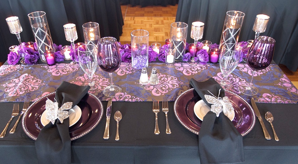 Detail of Bride and Groom's Table